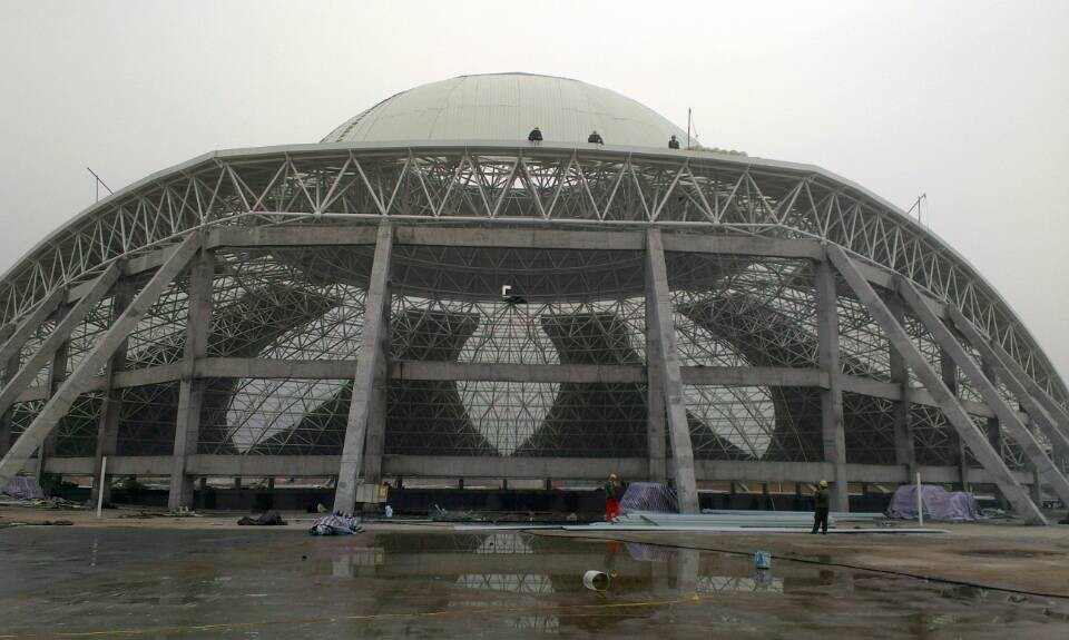 渝北温泉馆网架工程