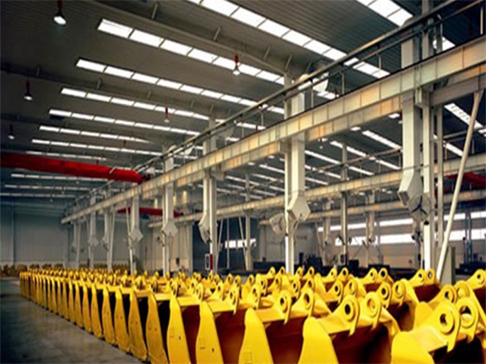 渝北徐工集团挖掘机装配车间